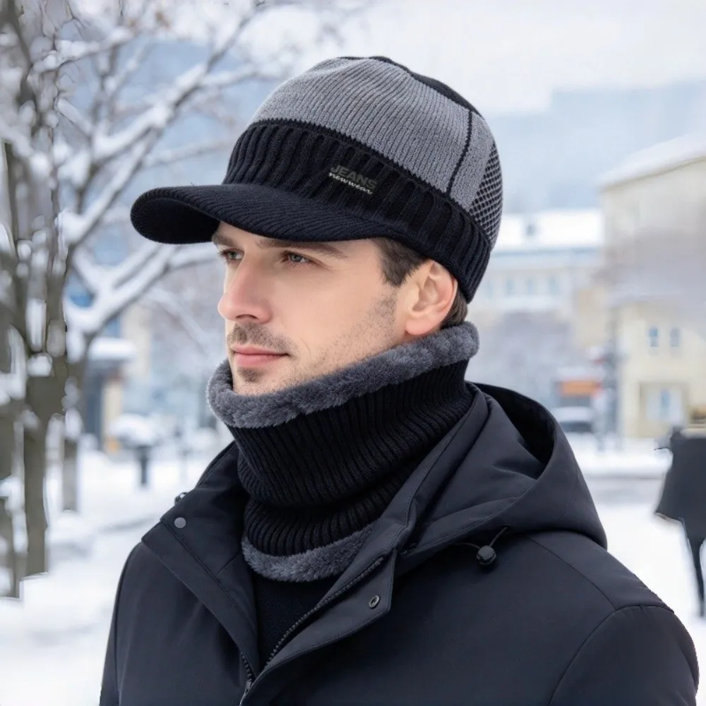 2-pecas-conjunto-gorro-de-malha-quente-e-moderno-com-forro-de-pelo-chapeu-de-inverno-corta-vento-conjunto-de-cachecol-de-la-coral-macio-e-grosso-para-uso-externo