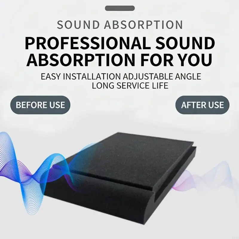 Speaker Shock-Absorbing Pad Reduce Vibration And Enhances Sound Quality For Home Theater And Auditory Systems Feet Pad F19E