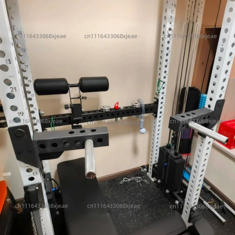 Squat Frame Accessories Split Parallel Bar Arm Flexion and Extension Handle 75 Square Tube 26 Holes  Distance Column REP