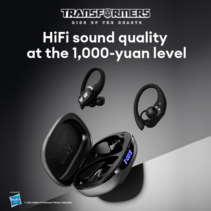 TRANSFORMERS TF-T26 Pro Wireless Earphones HiFi Sound Music Sport