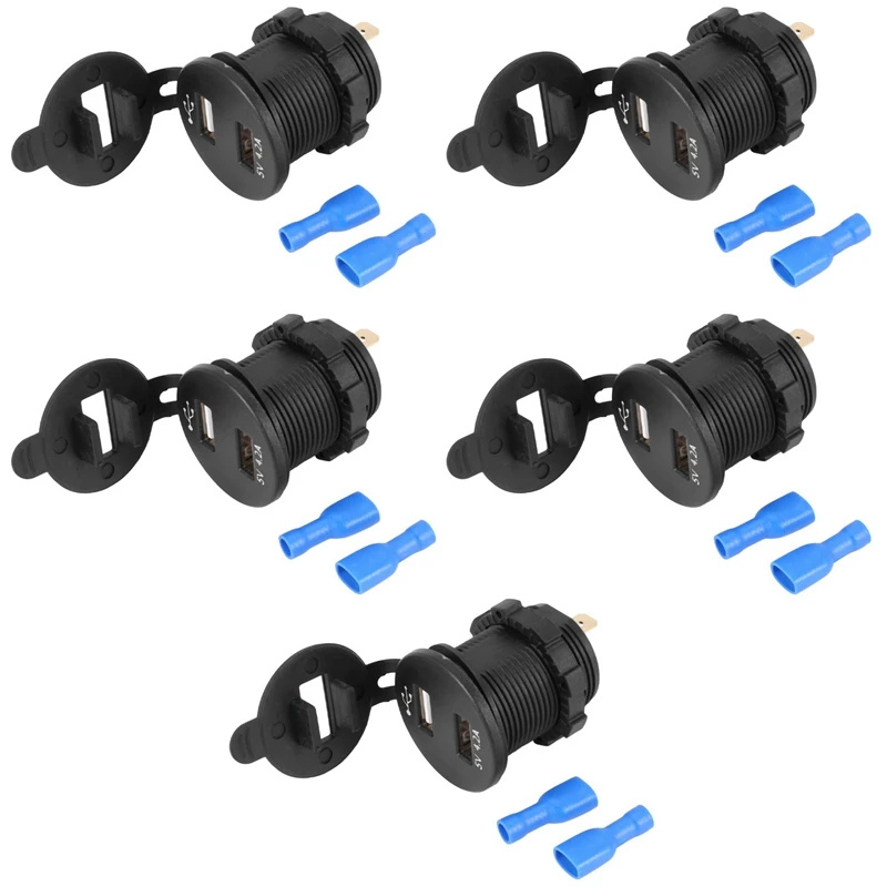 

Автомобильное зарядное устройство с двумя USB-портами, 5 В, а