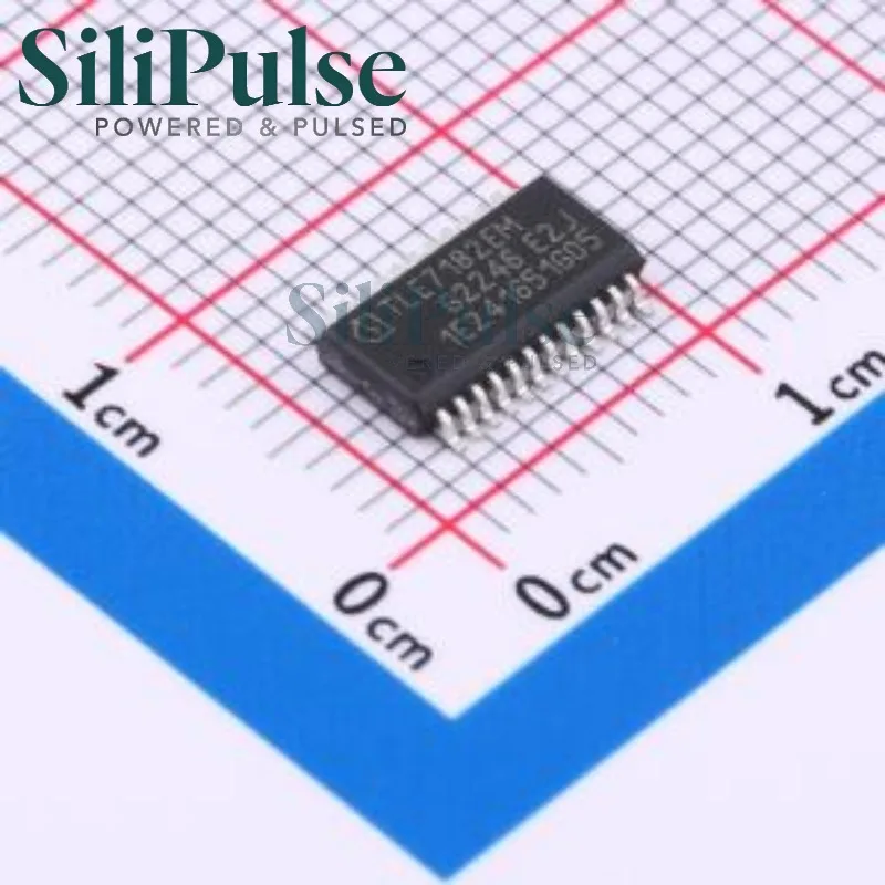 (5/10pcs) TLE7182EM HTSSOP-24 100% Original In Stock IC: driver; H-bridge,push-pull; MOSFET gate driver; SSOP24; Ch: 4
