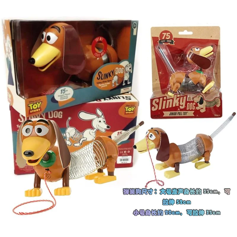 ของเล่นทอยสตอรี่ สลิงกี้ ด็อก ฟิกเกอร์เสียงพูดได้ ขนาด 20 ซม./28 ซม. โมเดลสุนัขดัชชุนด์สุดสร้างสรรค์ ของเล่นฟิกเกอร์อนิเมะ ของขวัญวันเกิดสำหรับเด็ก