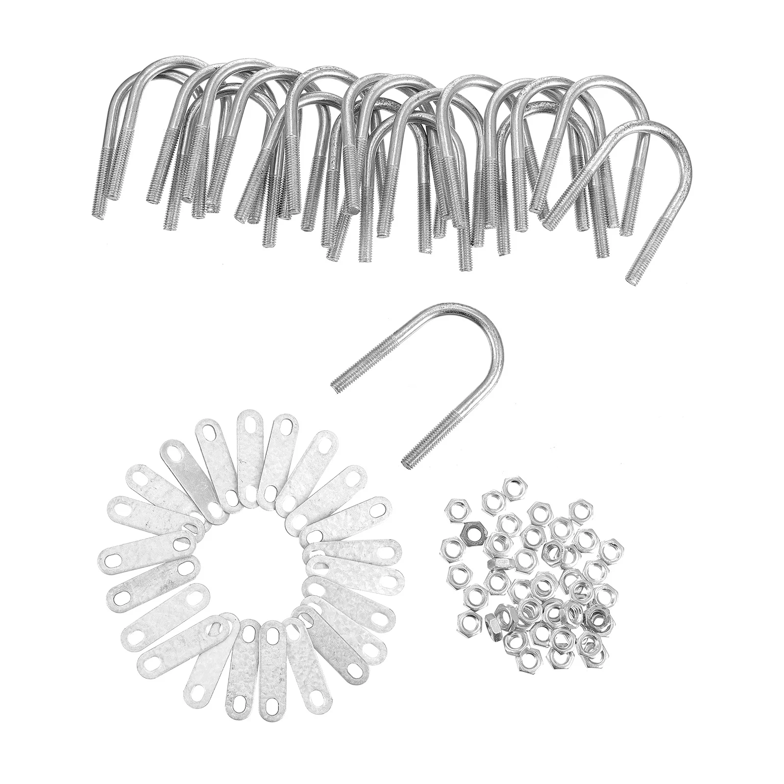 

1 комплект, 1 комплект, фиксированная трубка с зажимом, фиксированная трубка для теплицы, наружный крепежный болт, зажим U-образной трубы, U-образная труба