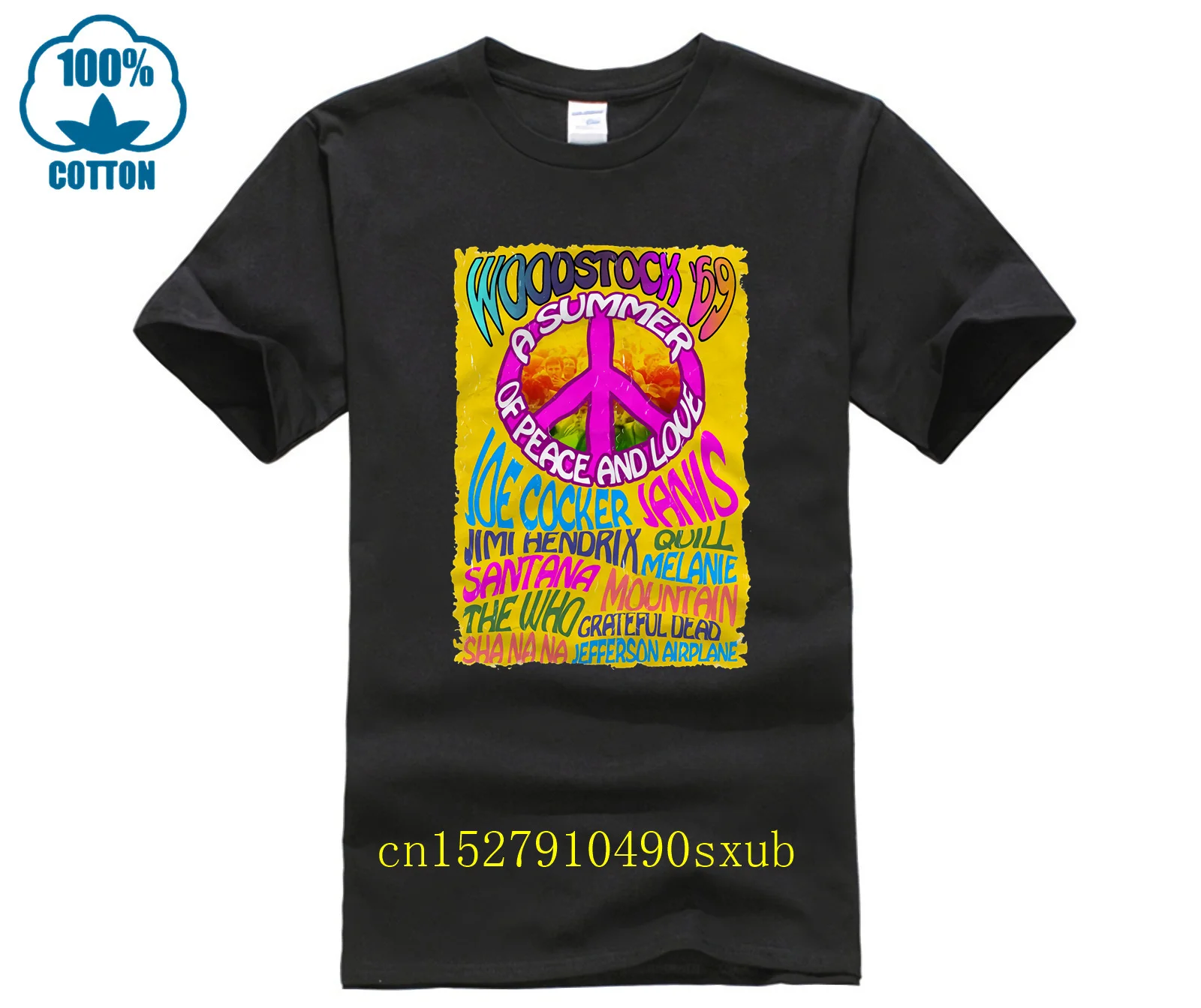 Футболка Woodstock фестиваль Джо кокер Джанис Джоплин хиппи Джефферсон самолет