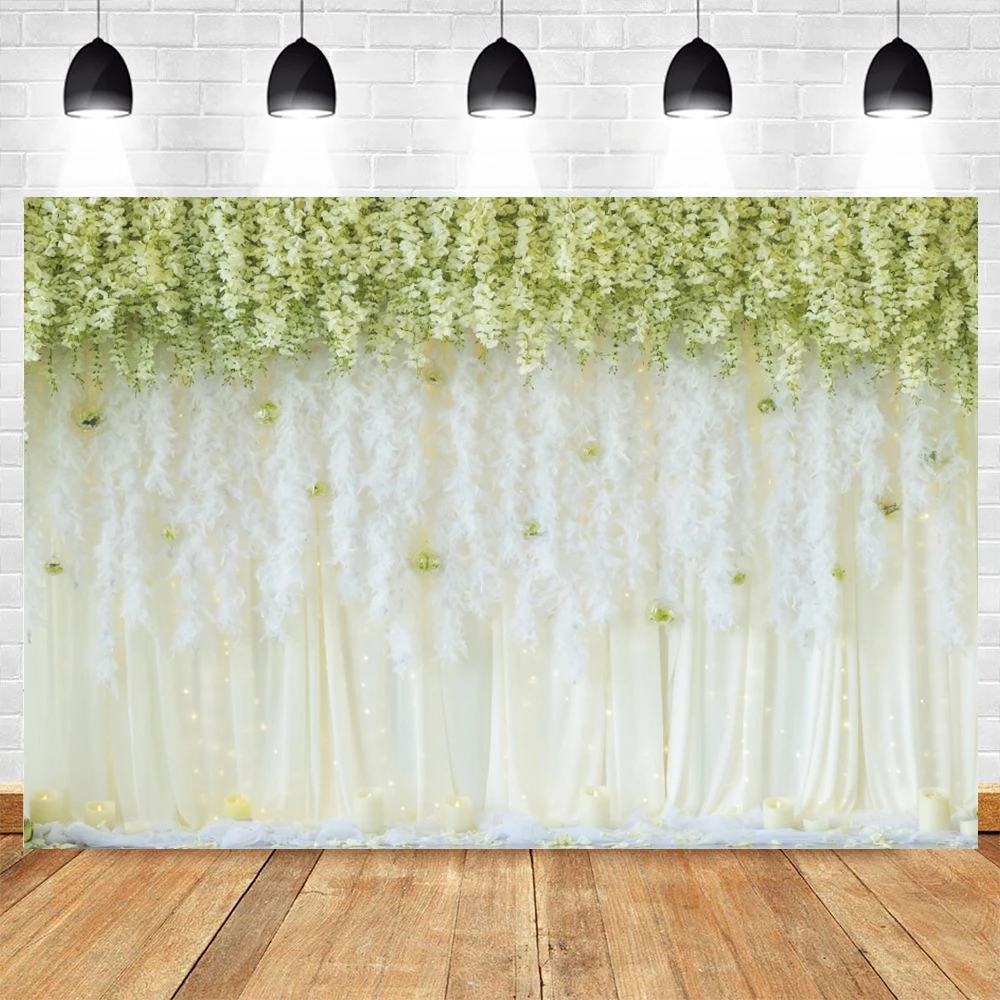 Свадебные сцены фотография Фон свадебный душ мистер и миссис цветок стена цветение цветочный фон фотостудия фото реквизит баннер