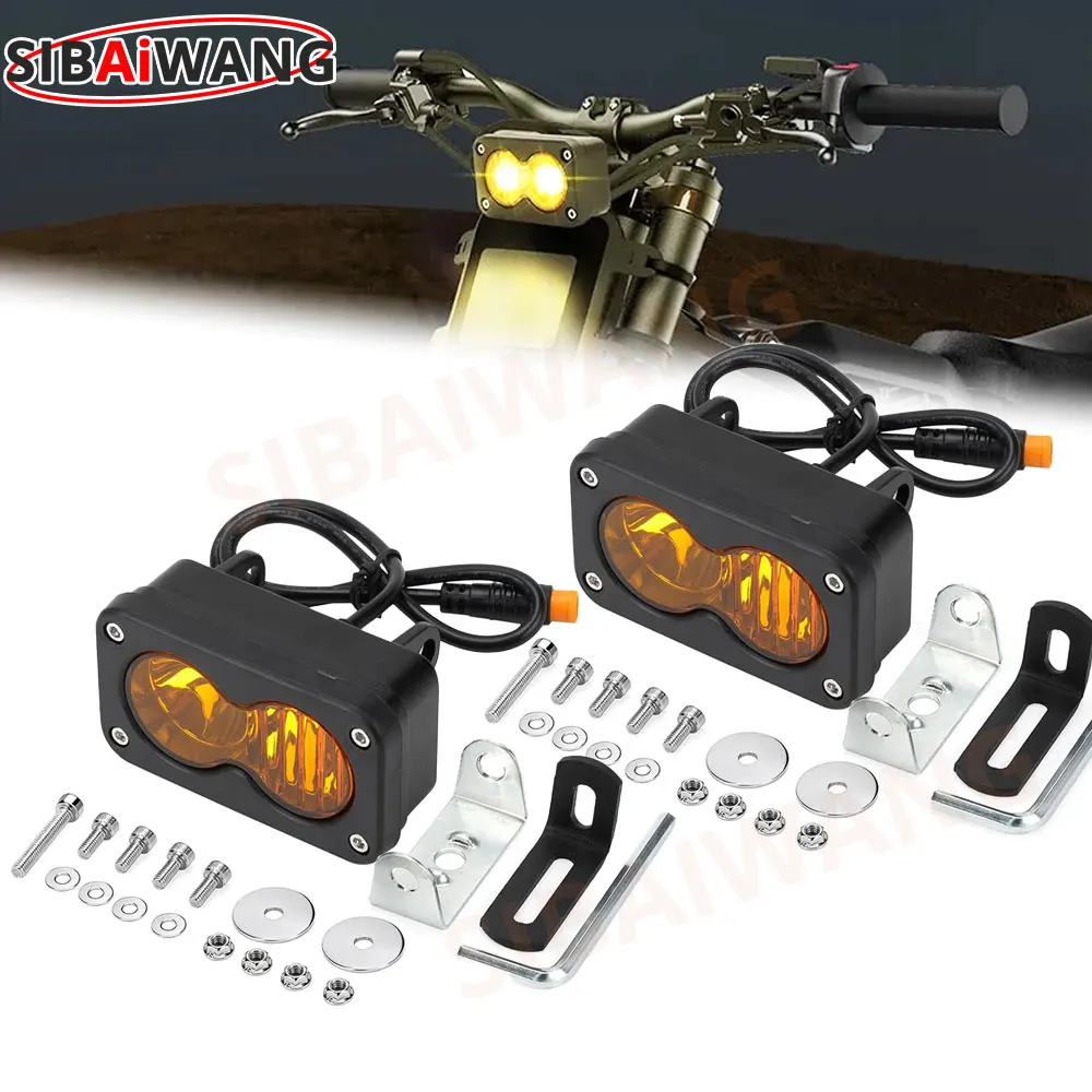 

3 Inch Motorcycle led Headlights Car Spotlight 12V 24V LED Pod Driving Work Light For Car Motorcycle Truck ATV Luggage Rack Lamp