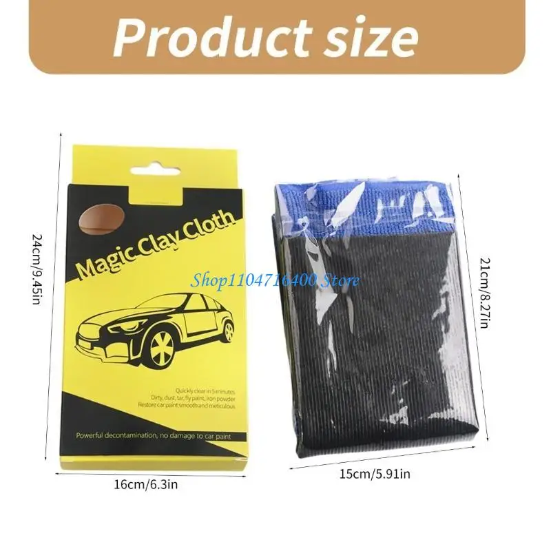

y1gd Clay Mitt Clean Cloth Car Wash Glove Auto Detailing Clay Mitt Clay Towel