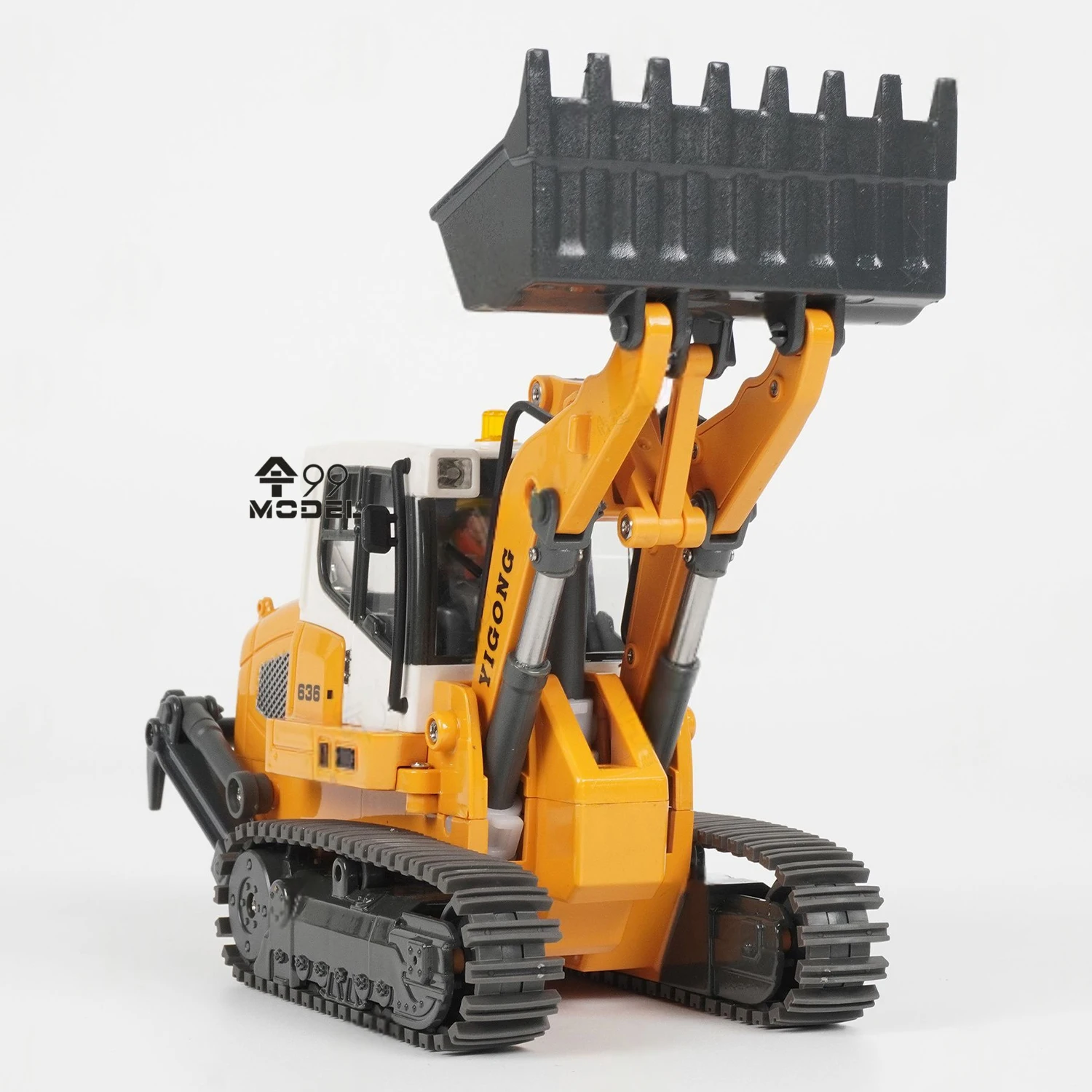 636 RC Loader 1/50 Mini รีโมทคอนโทรล Loader จําลองไฟฟ้ารุ่นวิศวกรรมเดสก์ท็อปรีโมทคอนโทรลรถของเล่นของขวัญ