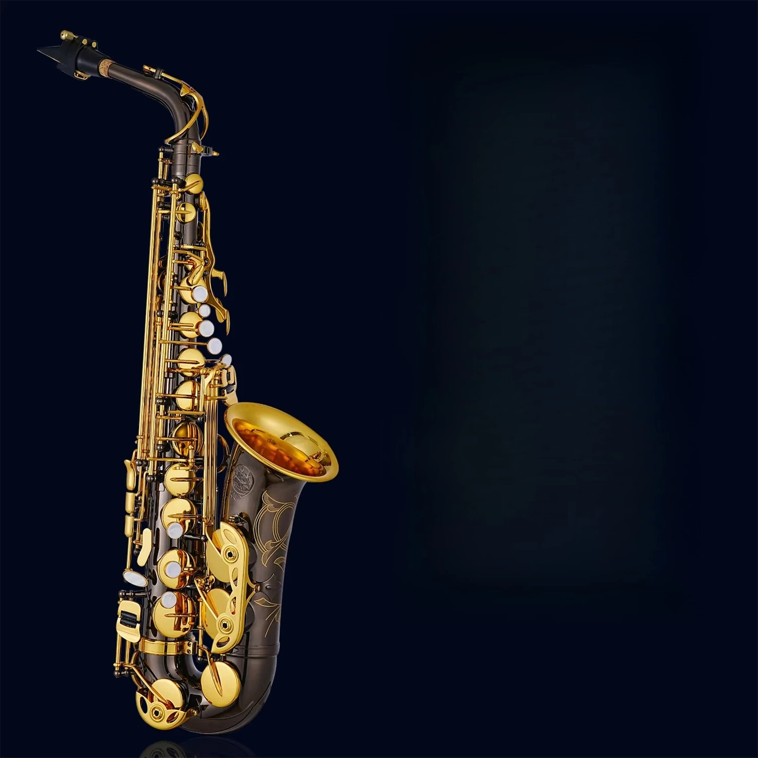 KUNO KAS-801 Eb Alto Saxophone Black Lacquer طالب المبتدئين الأداء المهني آلات النفخ الخشبية #4