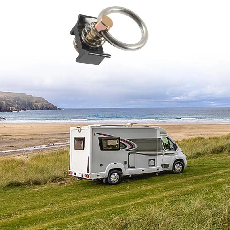 

Y9UC Reconfigurable Track Fitting Quick Release Mechanism High Load Capacity Truck Bed Anchors For Truck Bed Organization