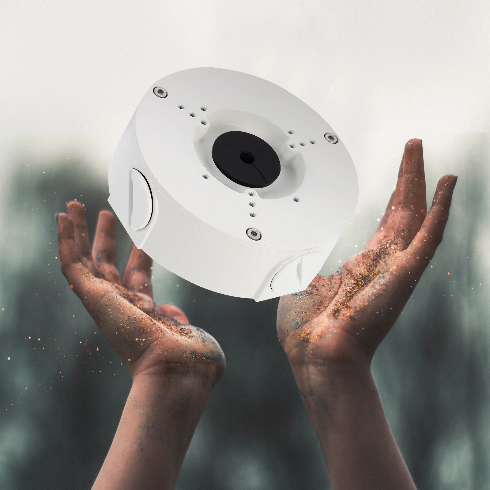 

Weatherproof Security Junction Box Bracket for ABS Dome Bullet IP54 Waterproof Cables Surveillance Mount Outdoor