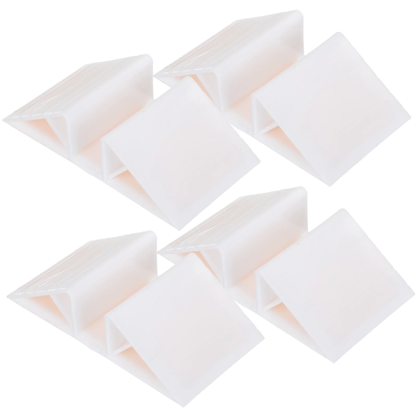 

4Pcs Plastic Garden Fence Base Support Holder Fixing Stabilizer for Pet Room Small Fence Accessory Pet Supply