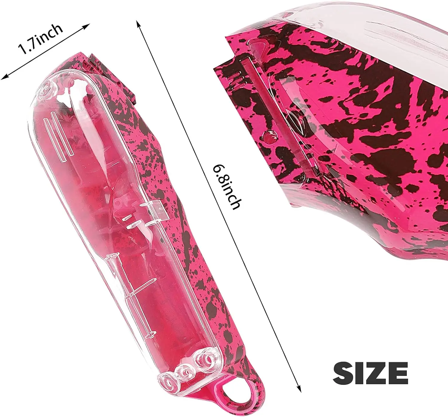 DIY Full Housing Combo, 5-Piece Cover Set Complete For Wahl 5-Star Magic Clipper #8148, Designer Cordless #8591 Clipper image 4