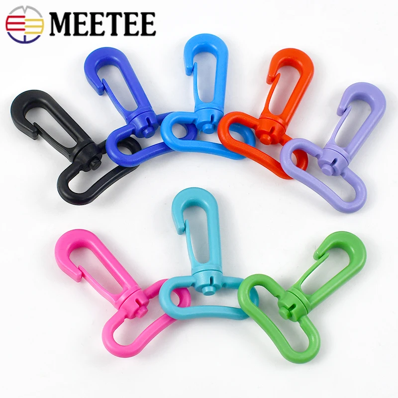 10-30Pcs Bag Plastic Buckle for Strap Swivel Lobster Clasp Dog Collar Webbing Trigger Clip Snap Hook DIY Backpack Accessories