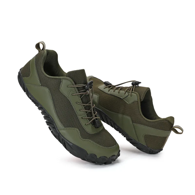 Mesh Hiking Shoes, Large Size Outdoor Camping Climbing Shoes, Hiking Shoes, Rubber Soles, Non-slip Breathable Men's Shoes