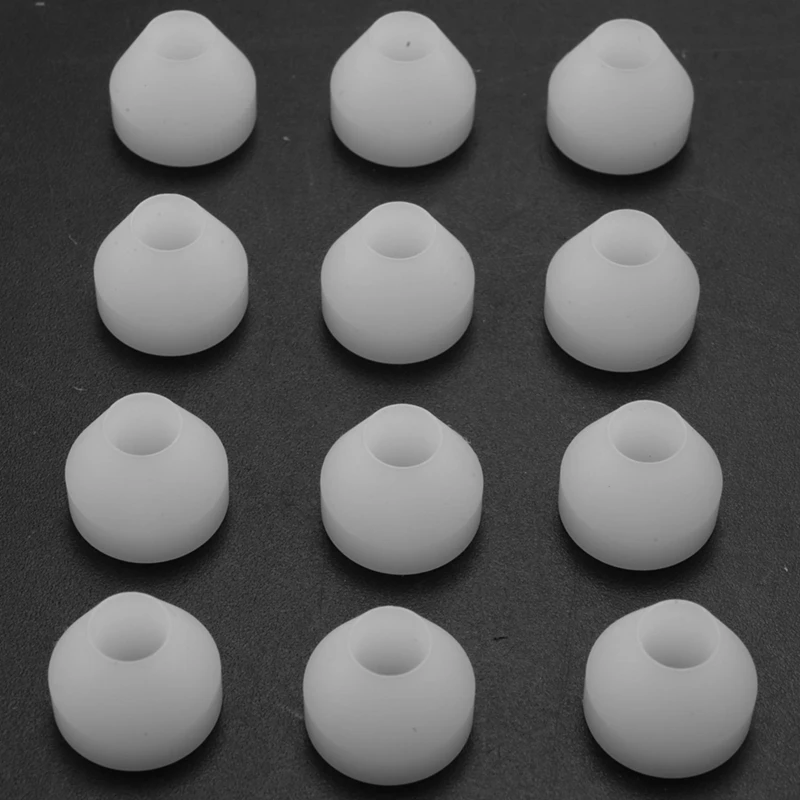 بطانات قلم متينة غير لاصقة ، بطانات اصطناعية بيضاء لتحول كاليفورنيا ، 36 قطعة