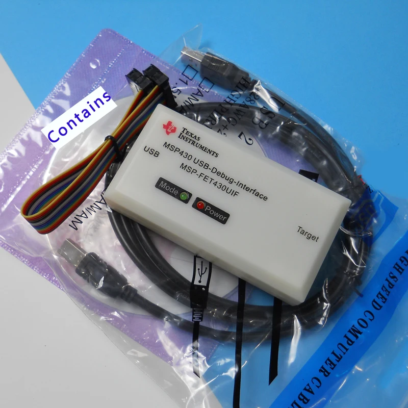 MSP430 에뮬레이터 MSP-FET430UIF USB 디버그 인터페이스 프로그래머, JTAG, BSL, SBW 포트, 지지대 다운로드 디버그 MCU 칩, IAR CCS 버전