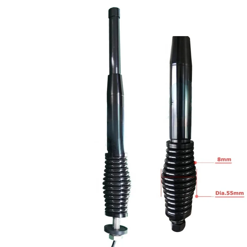 58cm short type car antenna UHF CB 477MHz mobile antenna with Heavy Duty spring base