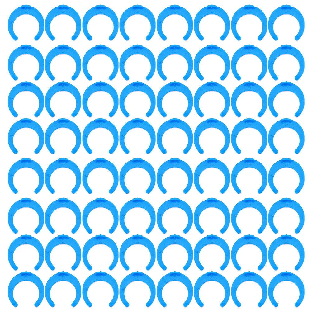 50 قطعة من مشبك تنقية المياه، تركيبات متينة وخفيفة الوزن ومقاومة للحرارة، مشبك قفل فلتر المياه