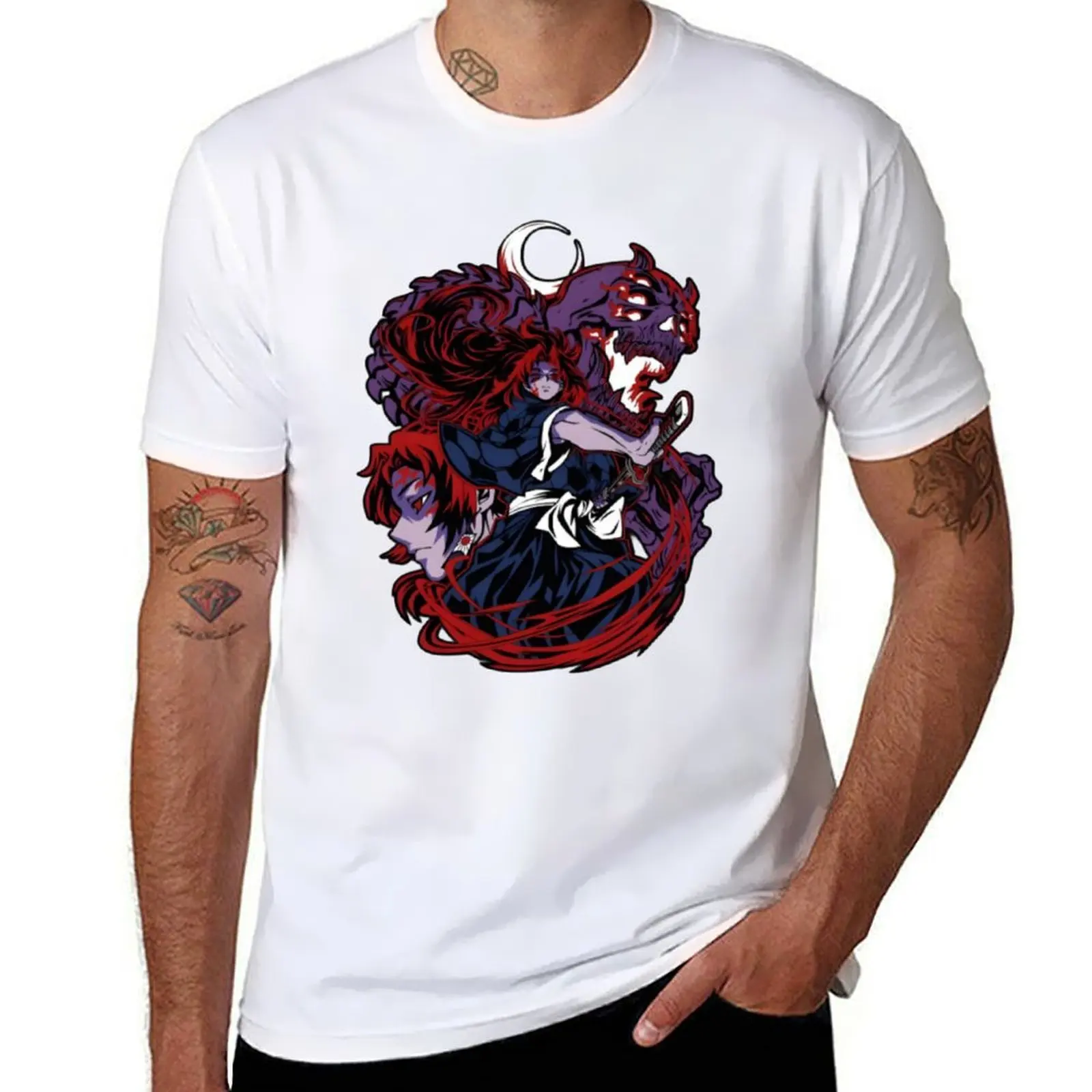 

Kokushibo T-Shirt cotton t shirt pack anime tshirt