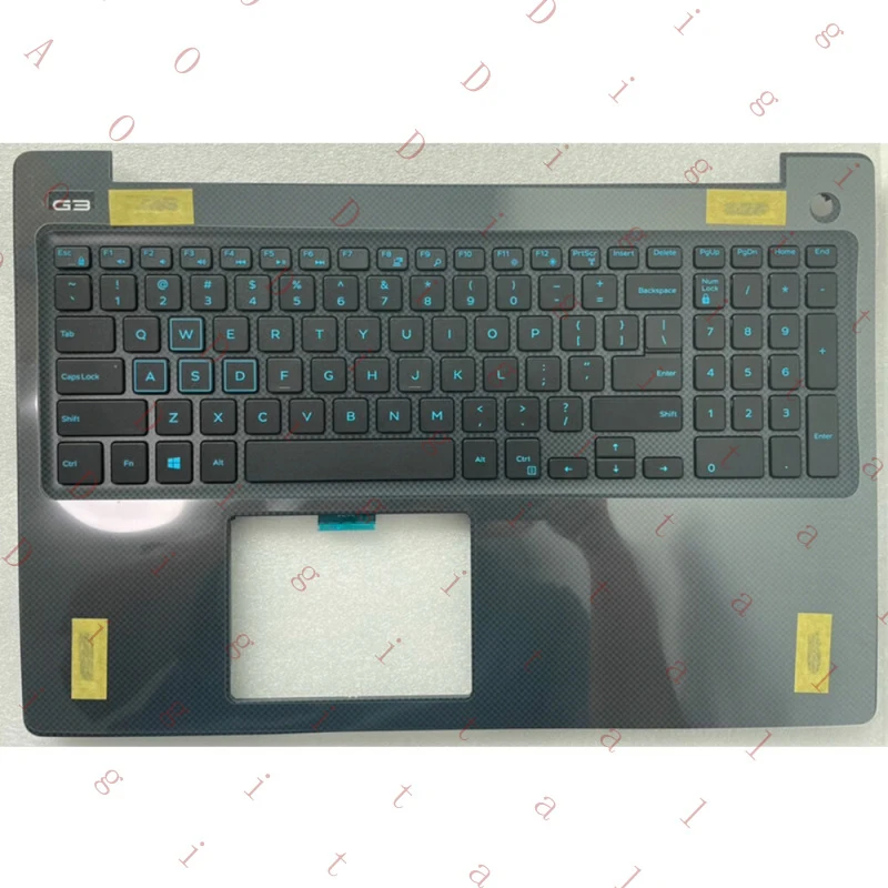 

WW For DELL G3 3579 Laptop Keyboard Palmrest Upper Case C Shell CN-0N4HJH N4HJH