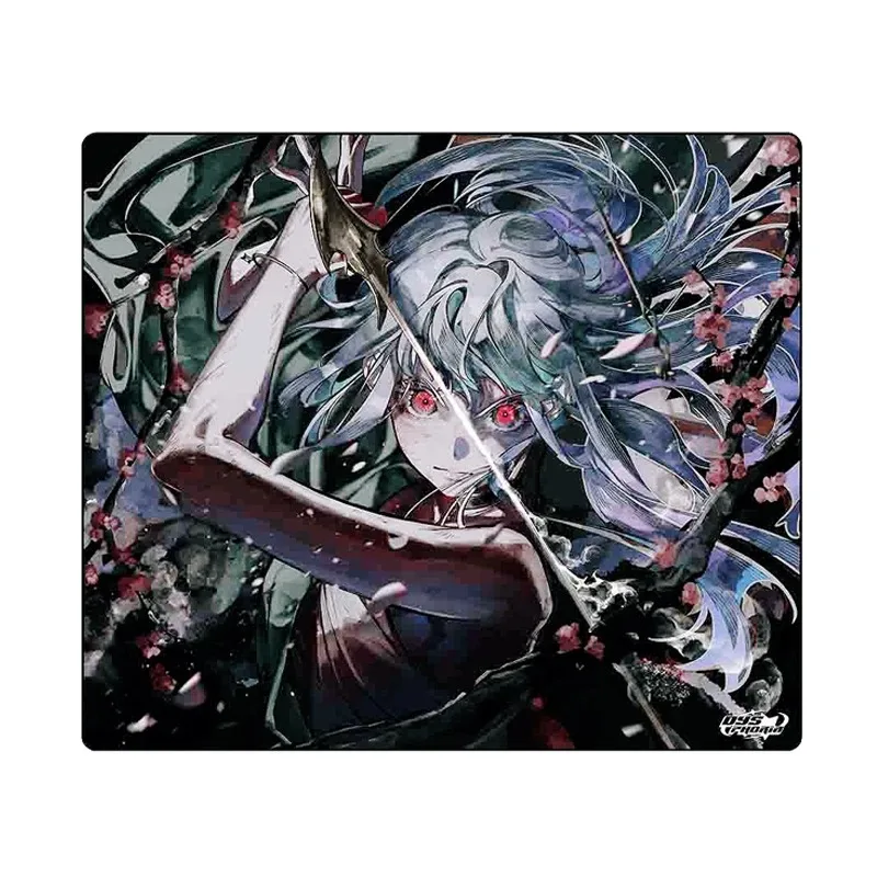 Anime Animation Glass Game Mouse Pad SORA YUME Frosted Surface Desk Mat Tempered FPS Custom Office Gaming Accessories Y2k