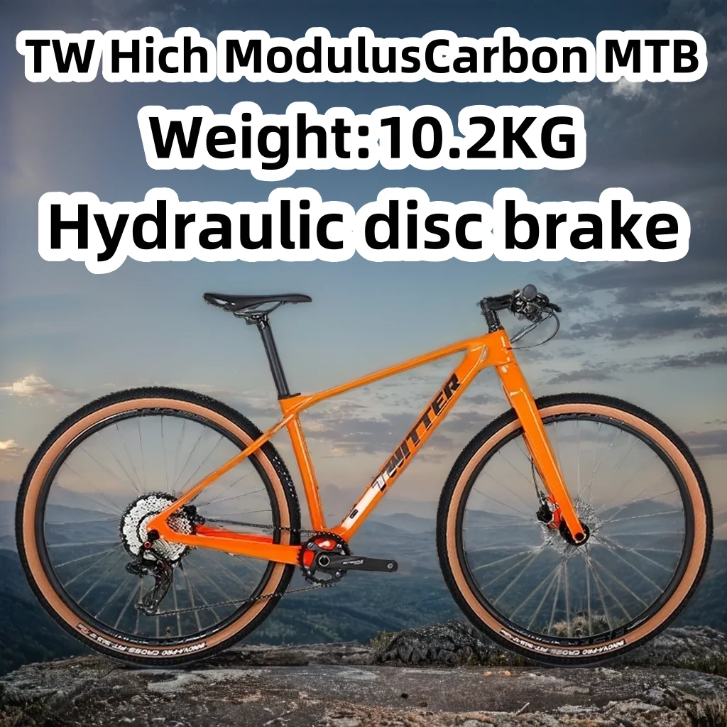 

27,5/29-дюймовые гидравлические дисковые тормоза, 12-скоростной высокомасштабный горный велосипед из углеродного волокна, внутренние кабели с регулируемой скоростью, внедорожный MTB велосипед