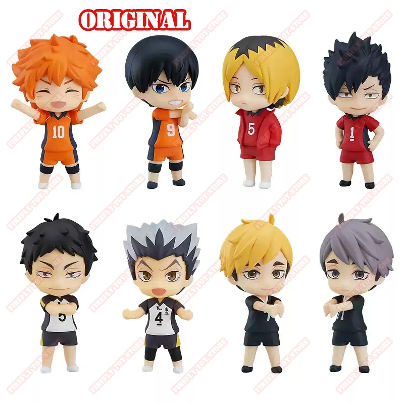 هايكيو الأصلي! ! الرسوم المتحركة كاريكاتير اللعب الطرفية هينادا كاجياما أتسومو محاصر Gacha أنيمي عمل نموذج أرقام جمع