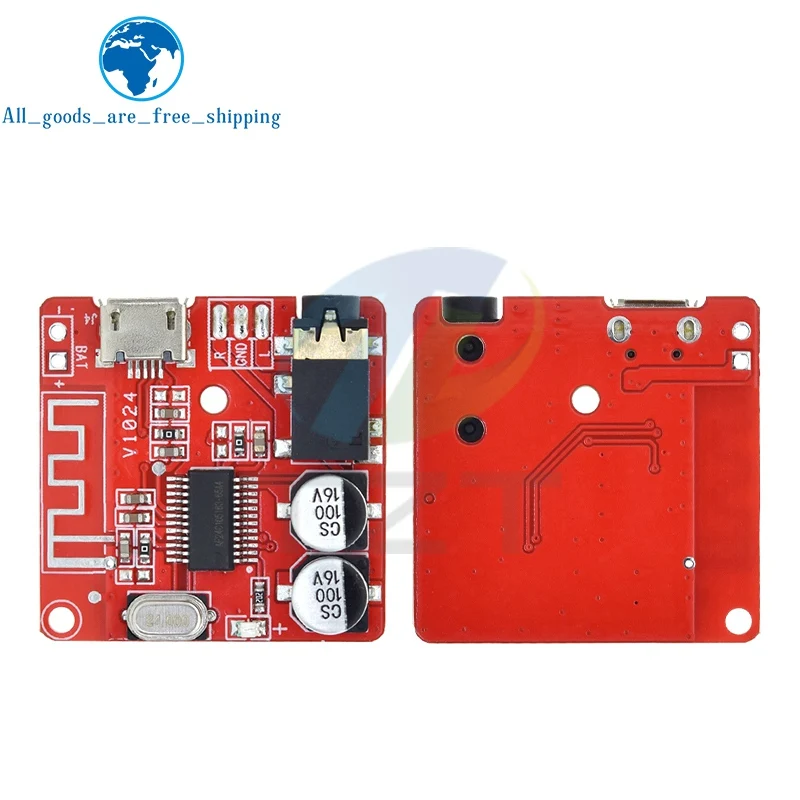 1/5PCS FAI DA TE Bluetooth-5.0 Scheda Audio Bluetooth-5.0 MP3 amplificatori Audio Bordo Lettore Musicale 3.7-5V