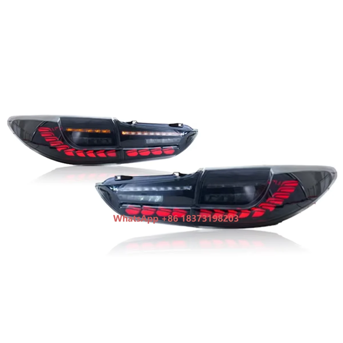 

TYPY Car Lights for Mazda 6 Atenza Tail Light 2014-2019 LED Rear Lamps Taillights DRL Dynamic Daytime Running Lights Auto Parts