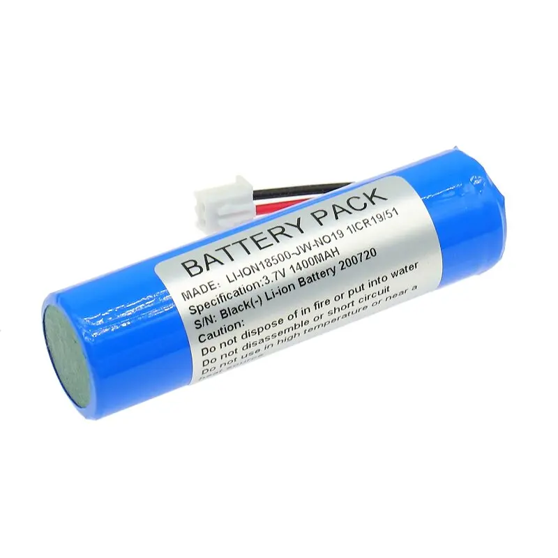 Lithium battery suitable for yusen machine expansion li-ion18500-jw-no19 1icr19/51 battery