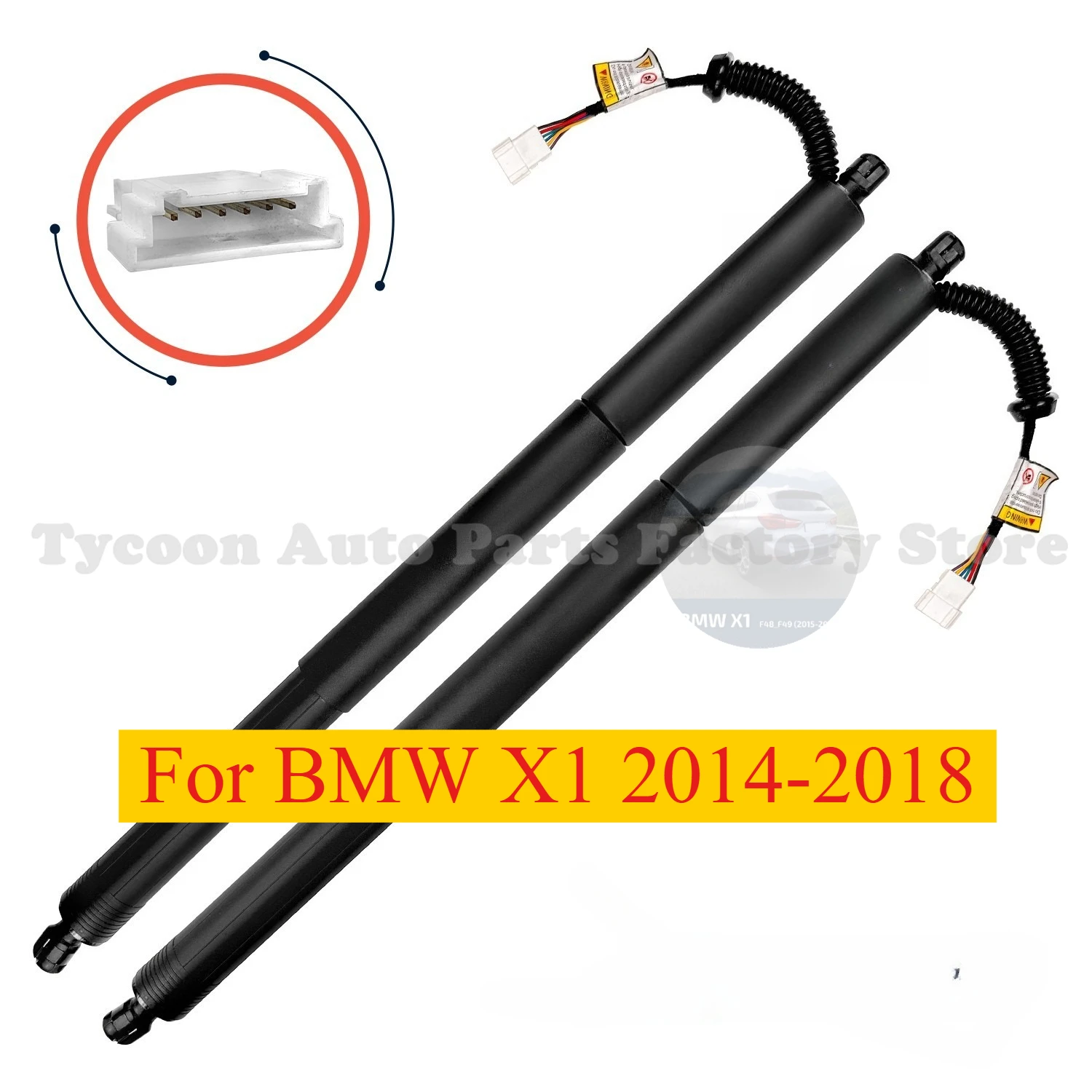 

51247350837 BMW X1 2014-2018 Electric Tailgate Strut Left Right Set Car Lift Actuators