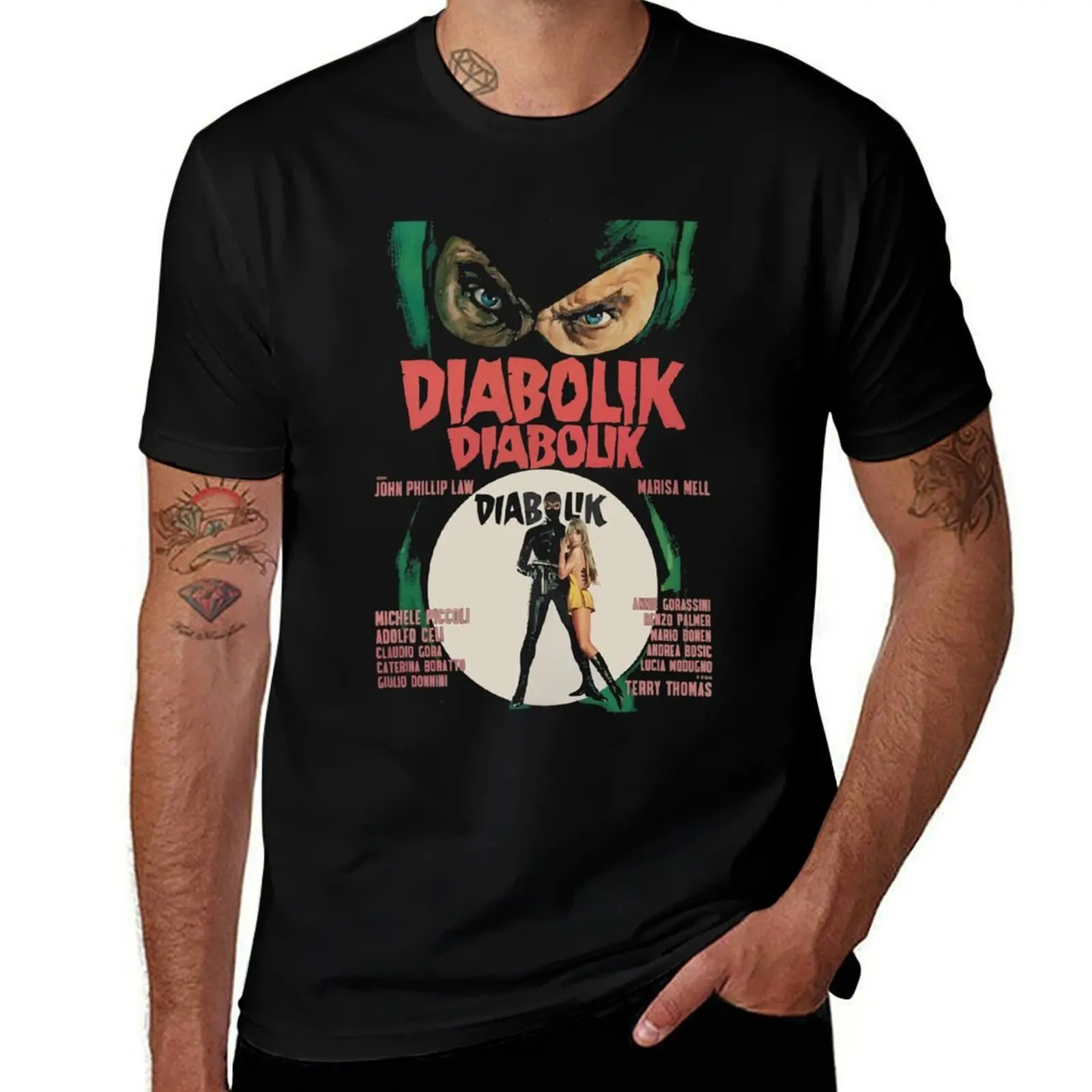 

Diabolik Classic T-Shirt Standard Fit Solid Tee Shirt