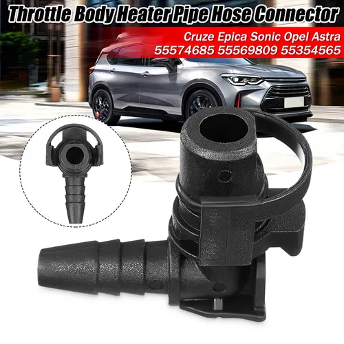 Imagen 2 del producto Termostato de válvula de acelerador de 5 piezas, Conector de manguera de tubo de calentador corporal 55574685 55354565 para Chevrolet Cruze Sonic Opel Astra