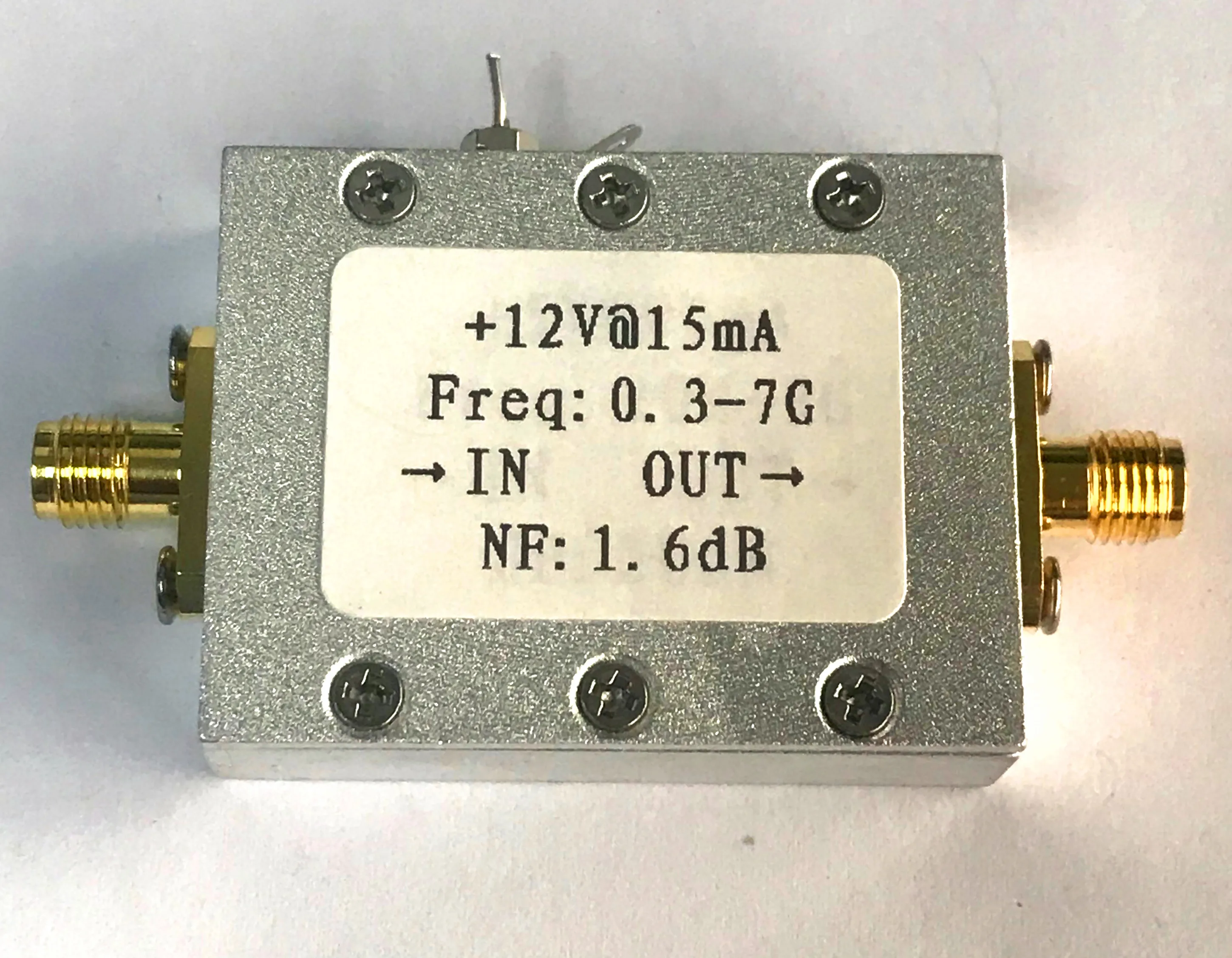 

0.3-7G RF Low Noise Amplifier LNA Low Power Broadband Medium Power Amplifier