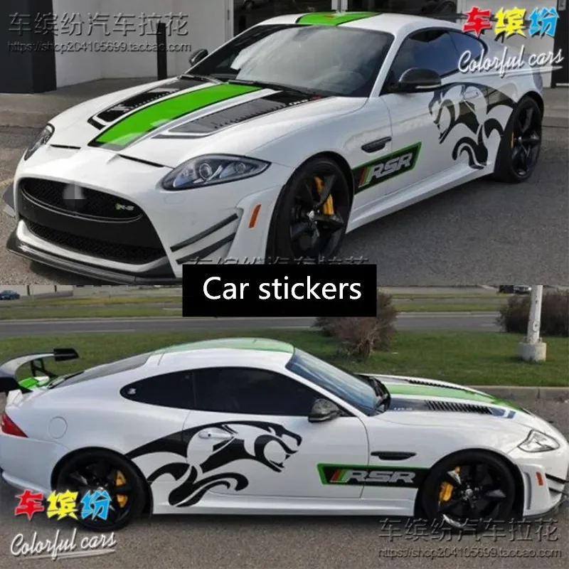 Car stickers FOR Jaguar XE XF XJ XEL body decoration modified decals appearance customization Film Accessories