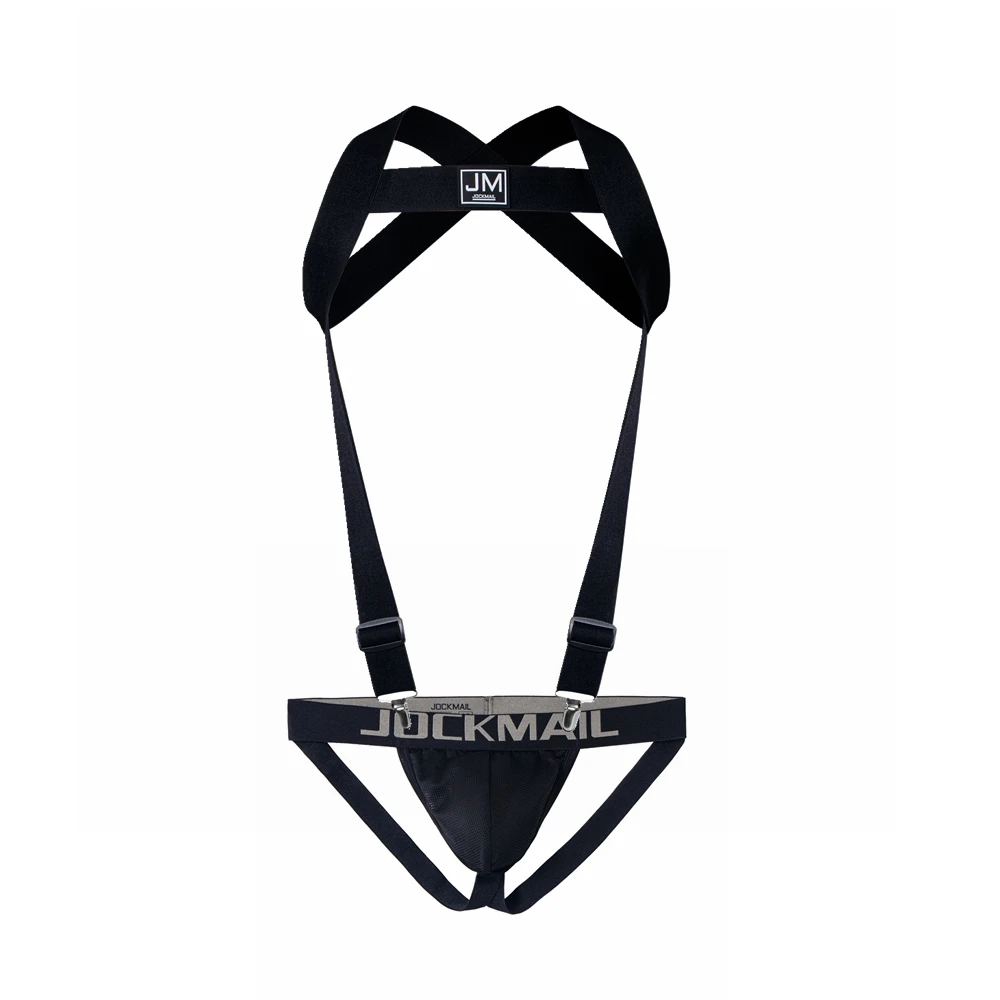 

JOCKMAIL Ремень для тела Регулируемый эластичный ремень Съемный сплит-тип Подарите спортивные бандажи Бандаж Мужские комплекты нижнего белья