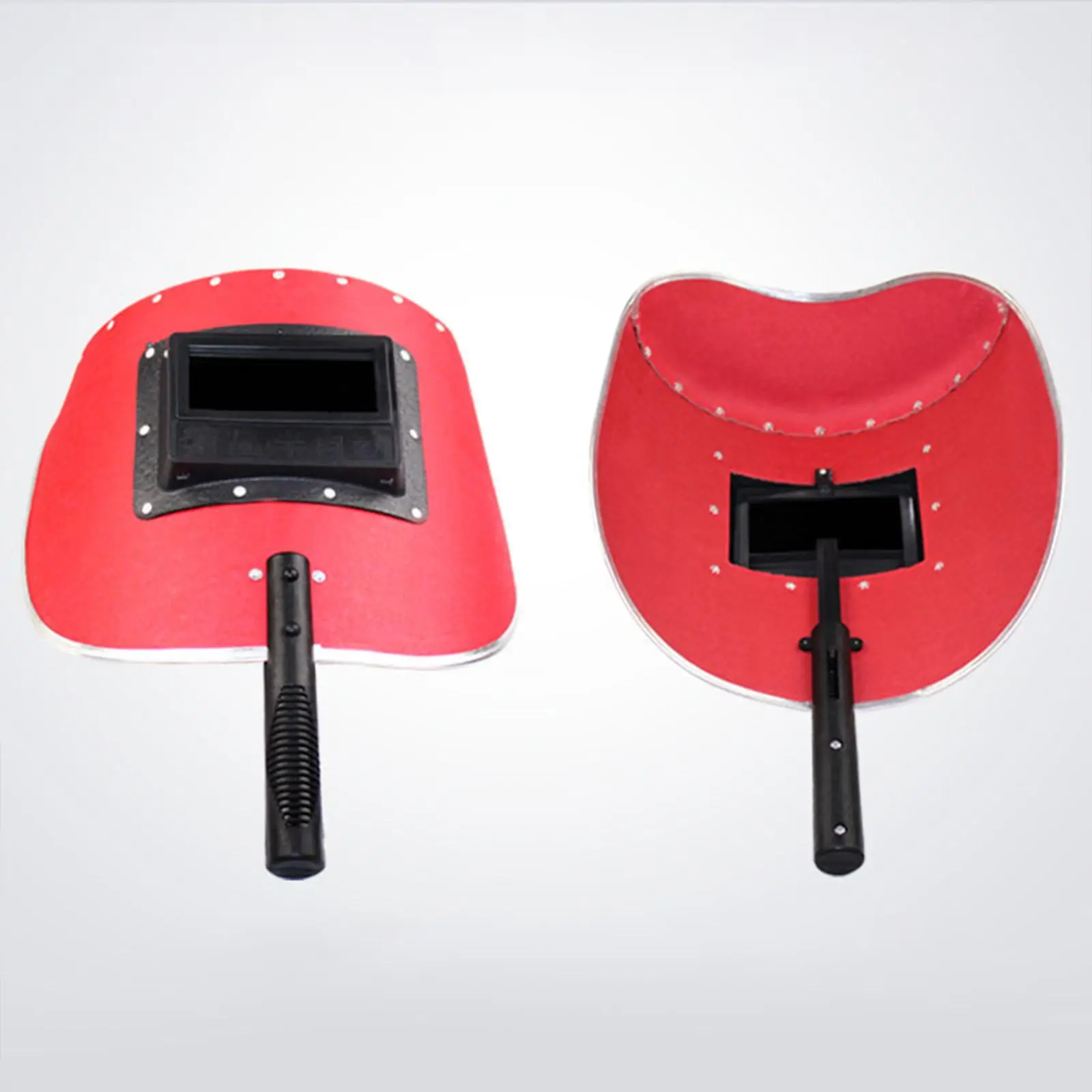 Comfortable Handheld Welding Shield Flip Up Glass Lens Ergonomic Impact Resistant for Home Welding Projects