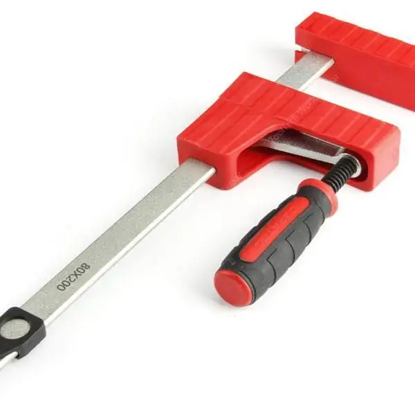 Lightweight Parallel Clamp Woodworking F-Type Stiffener Fixing Clamp Strong Puzzle Plastic