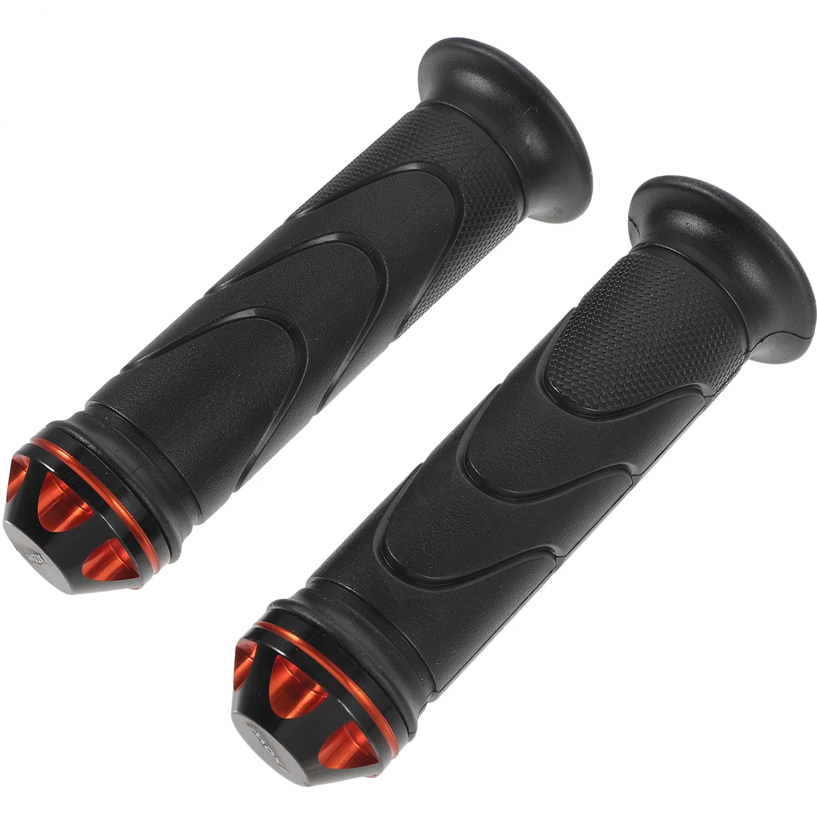 

1 Pair Motorcycle Handlebar Grips Nonslip Shockproof Comfortable Bike Handle Protectors Easy Install Anti-Skid Covers For