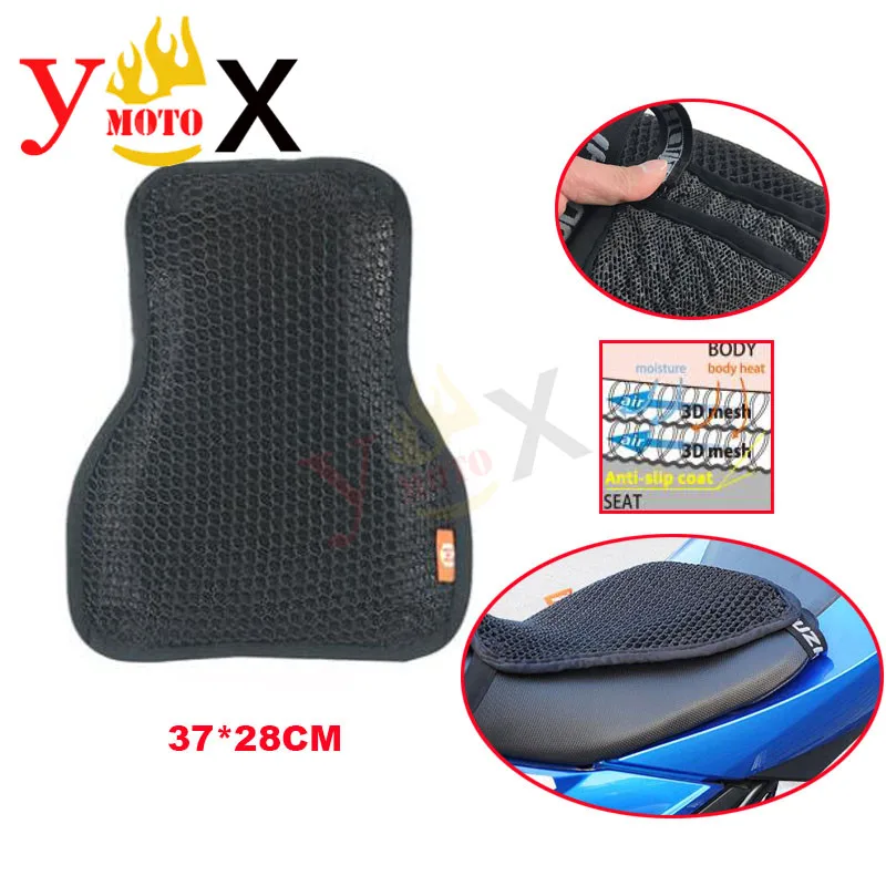 

Motorcycle Front Driver 3D Mesh Seat Cover Cushion Pad Net For Triumph Tiger 1200 SUZUKI V-Strom 650XT YAMAHA YZ125 YZ250 YZ450