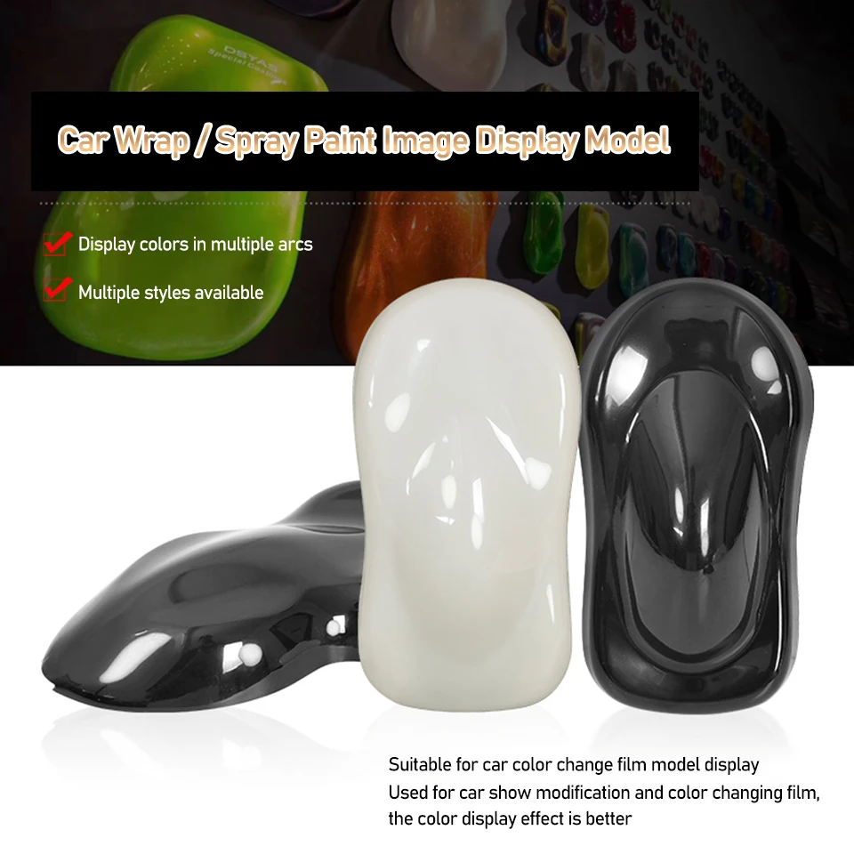 Plastidip Display Model Car Speed Shape For Car Film / Dip Paint Colors Displaying ,Multi sizes and shape available