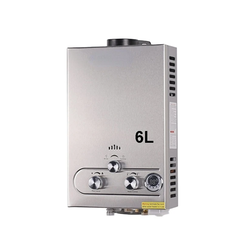 

2021 Popular Stainless Steel Gas Water Heater 6L 8L 10L