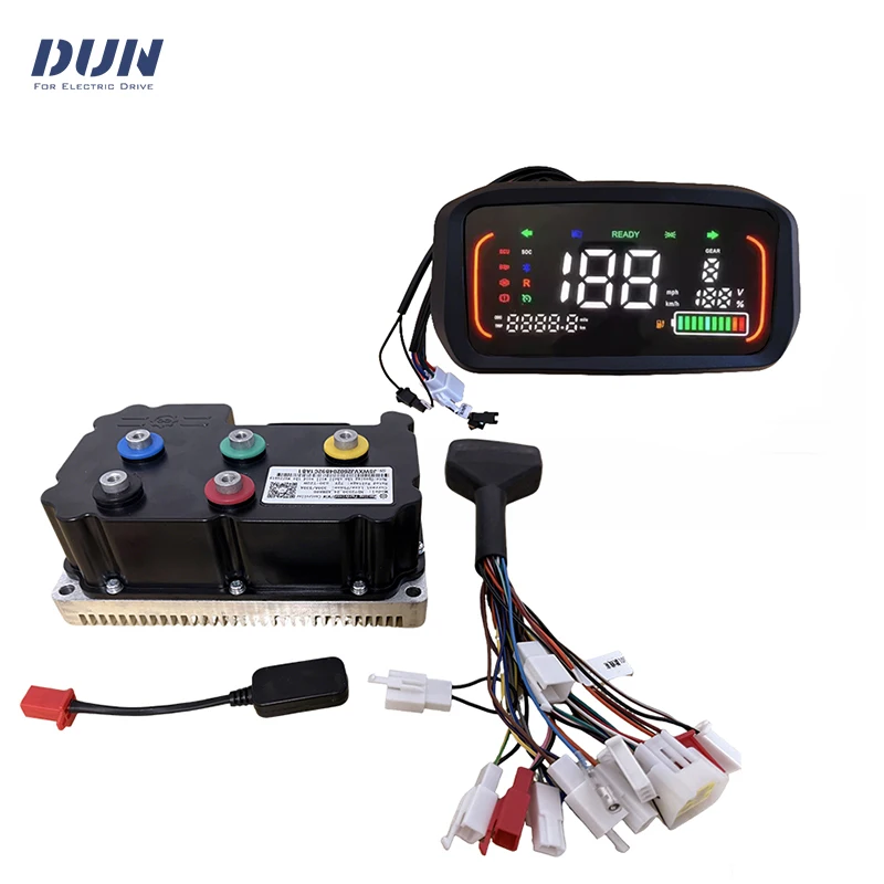 48V-72V nd72300 100A 2000-3000W BLDC Sine Wave Hall Motor Controller with N1S N7 Display Kits