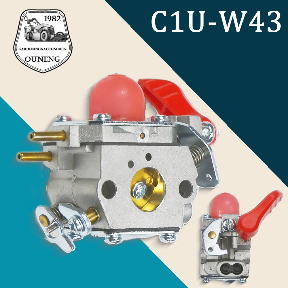 

Blower Carburetor carb For Zama C1U-W43 Poulan VS-2 BVM200FE Leaf Blower Hus GBV345 (2010-05) Blower 545081857 MP114-1