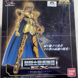 في المخزون الأصلي Bandai Saint Pano Ex Myth Leo Aioria Aoliya 2.0 أفلام أنيمي أكشن شخصيات مجموعة نماذج ألعاب هدايا أعلى 12 مبيعات لشخصية Aioria de Leo - رقم 10