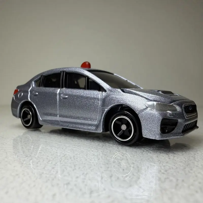 Takara Tomy Tomica No.2 Subaru WRX S4 Undercover Patrol Car Alloy Diecast Mini Car Model Kids Play Hobby Collectible Toy Gift view 6