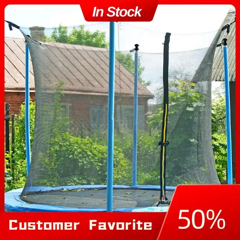 

Y28A Trampoline Poles Replacement, With Trampoline Poles Anti-Collision Protector, With Screws Enclosure Straight Tube Durable 1