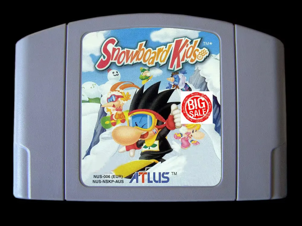64 Bit Games ** Snowboard Kids 1 ( English Language!! )